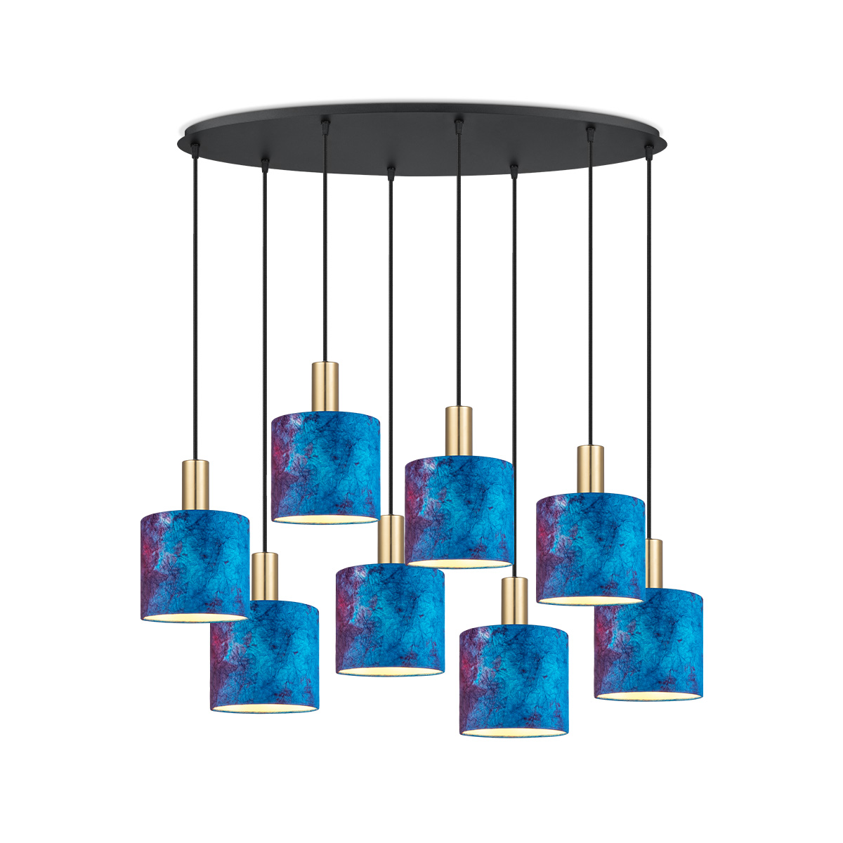 Pendant lamp Voxune TLP7688-08BL