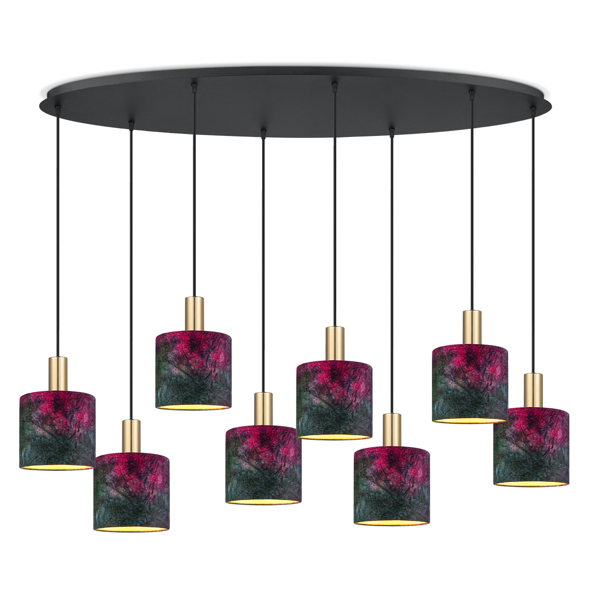 Pendant lamp Sylexar TLP7688-08LBK