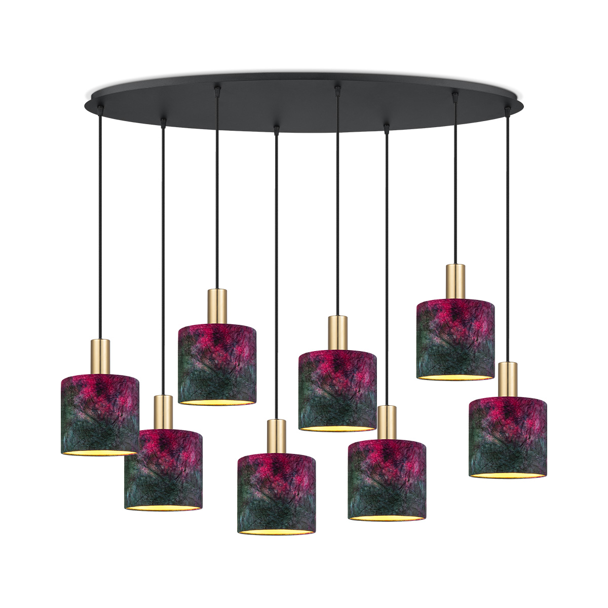 Pendant lamp Trivara TLP7688-08MBK