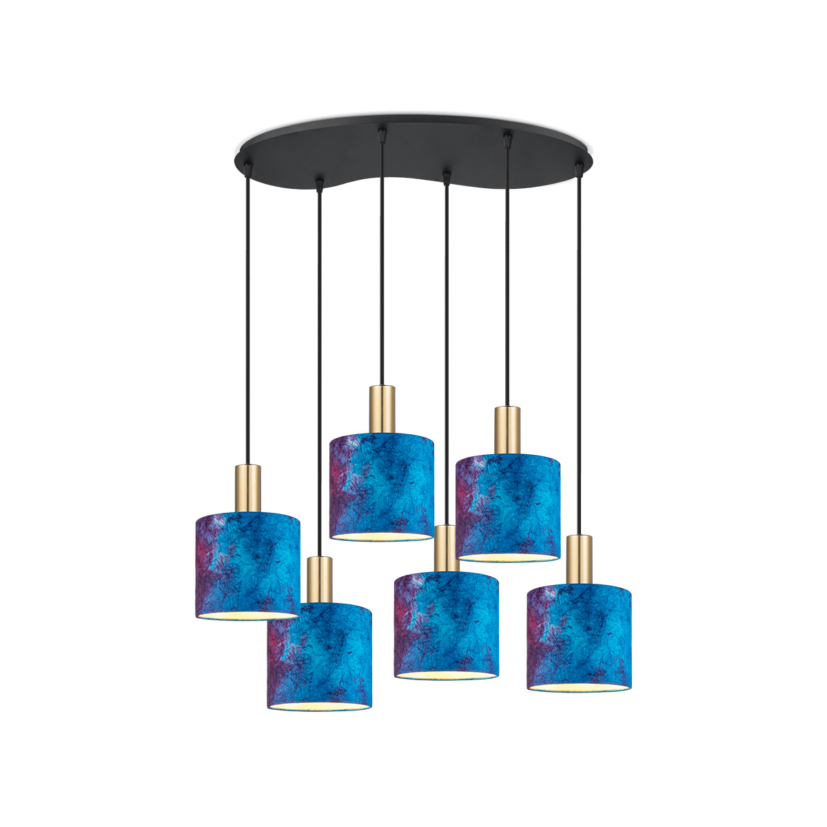 Pendant lamp Rovique TLP7689-06BL
