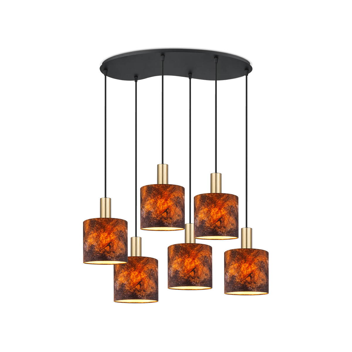 Pendant lamp Rovique TLP7689-06OG