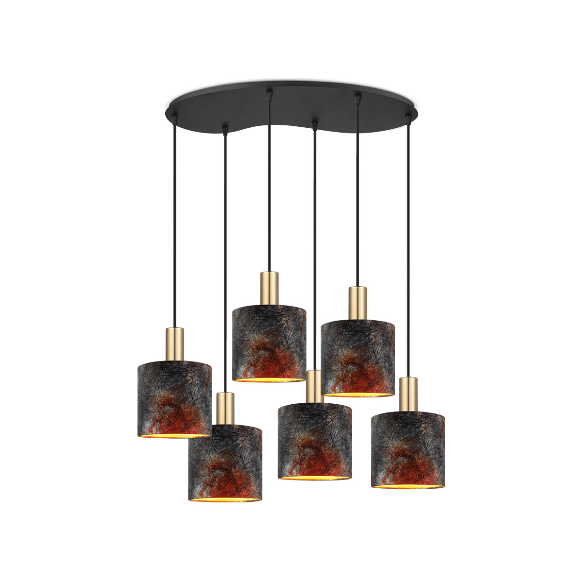 Pendant lamp Rovique TLP7689-06RD
