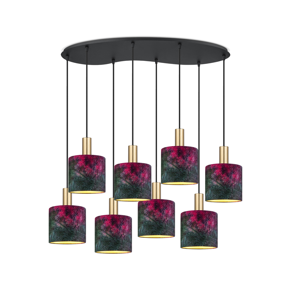Pendant lamp Plaxor TLP7689-08MBK