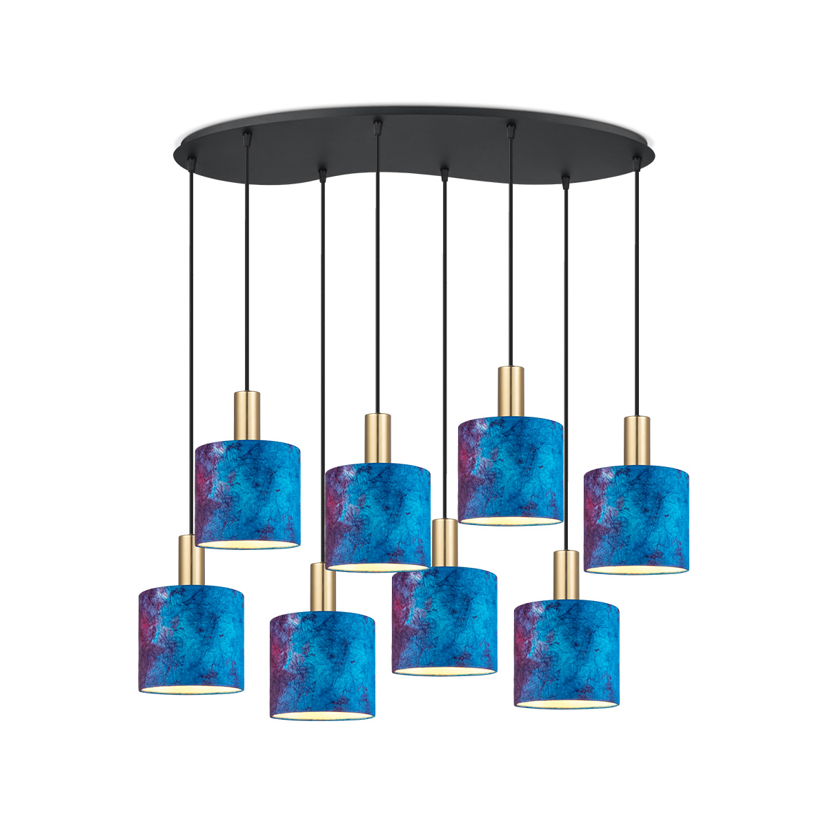 Pendant lamp Plaxor TLP7689-08MBL